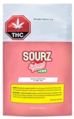 SOURZ by Spinach: Strawberry Watermelon 4:1 CBG:THC 5-pk Gummies