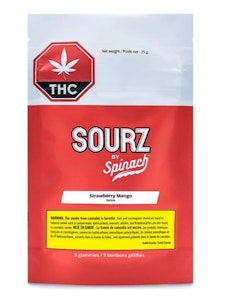 SPINACH - SPINACH : STRAWBERRY MANGO SATIVA SOURZ (BLEND) 5PK