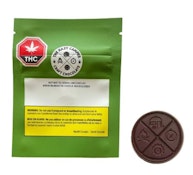 THE HAZY CAMPER : Hazy Mint THC Organic Dark Chocolate