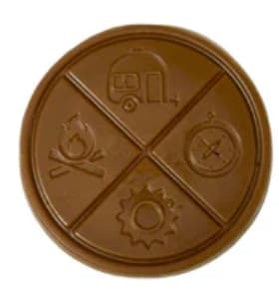 THE HAZY CAMPER - THE HAZY CAMPER : Mochaccino 1:1 THC:CBD Milk Chocolate