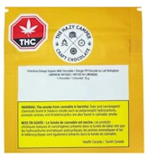 THE HAZY CAMPER : Vivacious Orange Organic Milk Chocolate