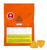 WANA QUICK : RISE & SHINE CLEMENTINE CBG 1:1 SATIVA GUMMIES