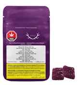 WYLD : Real Fruit Boysenberry 2:1:1 CBD:THC:CBN 2-pk gummies