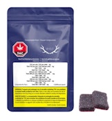 WYLD : Real Fruit Elderberry CBN Gummies 2 x 4g