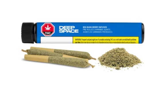 Deep Space - Big Bang Berry 3 x 0.5g Infused Pre-Rolls