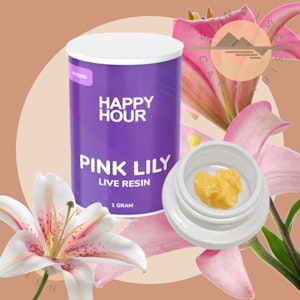 Happy Hour - PINK LILY LIVE RESIN - HAPPY HOUR - 1G