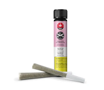 BC Doobies - BUBBLEGUM ICE CREAM PRE-ROLLS - 2X1G