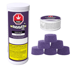 BIGGIES XXL  - BERRY BLAZE LIVE RESIN MULTIPACK - 6 PACK