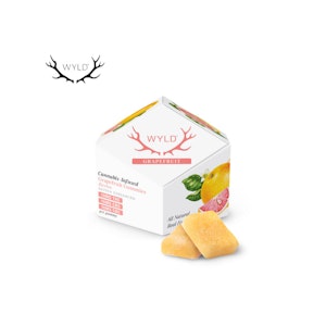 WYLD - Grapefruit 1:1:1 THC:CBG:CBC Gummies (10 x 10mg) - WYLD