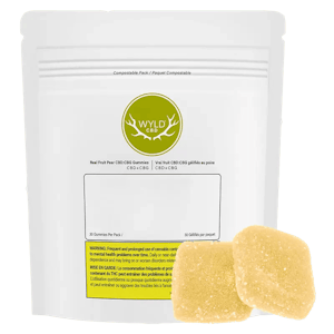 WYLD - Pear CBD:CBG 2:1 (30 x 20mg CBD) - WYLD