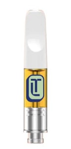 terra labs - 1g Sticky Papaya Live Resin Vape Cart.