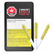 Adults Only - Cheeky Cherry NSFW Diamond Coated Infused Pre-Rolls