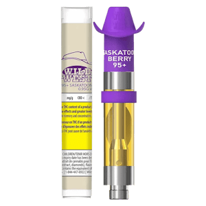 WILD WEST - Wild West Saskatoon Berry Liquid Diamonds 0.95g Prefilled Vape Cartridge