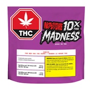 NO FUTURE: 10x The Madness The Red One Indica 10 x 10mg THC Gummies