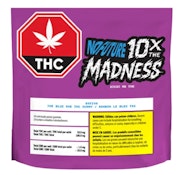 NO FUTURE : 10x The Madness The Blue One Sativa 10 x 10mg THC Gummies