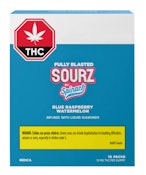 SPINACH : Fully Blasted Blue Raspberry Watermelon 10-pk gummies