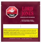 LORD JONES CHOCOLATE FUSIONS : Salted Caramel Crunch 1:1 5 pcs
