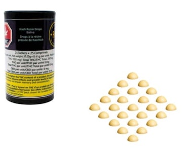 ROSIN HEADS - ROSIN HEADS : Hash Rosin Drops Sativa V2 25 X 10mg