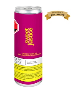 SWEET JUSTICE - SWEET JUSTICE : CRANBERRY GINGER ALE