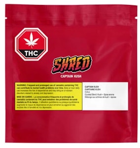 SHRED - SHRED : Captain Kush 7g Pre-Milled Flower