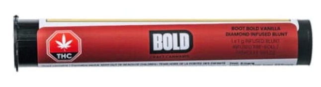 BOLD : Root Bold Vanilla Diamond 1 x 1g Infused Blunt