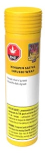 NUGZ - NUGZ : Kingpin Sativa Infused Wrap (Rotational) 1g pre-roll