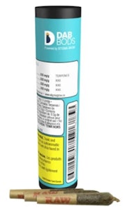 DAB BODS - DAB BODS : Blue Lobster 60's+ Dbl Infused 3 x .5g Pre-rolls