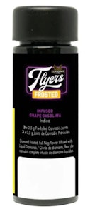 CLAYBOURNE - CLAYBOURNE : Frosted Flyers Infused Grape Gasolina 3 x .5g