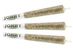 JONNY CHRONIC : Northern Lights Reefers 3 x .5g Pre-rolls
