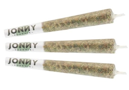 JONNY CHRONIC - JONNY CHRONIC : Northern Lights Reefers 3 x .5g Pre-rolls