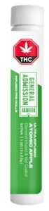GENERAL ADMISSION - GENERAL ADMISSION : Atomic Apple Diamond Infused Pre-rolls 3 x .5g