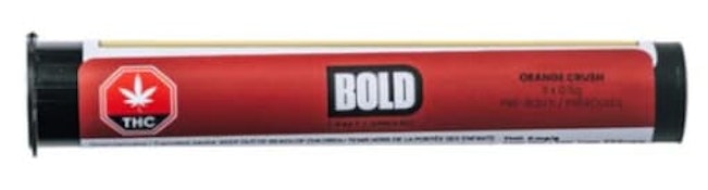BOLD : Orange Crush 3 x .5g Pre-rolls