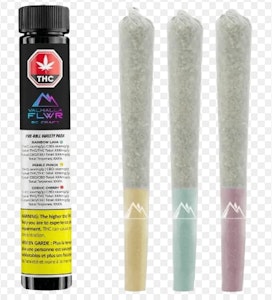 VALHALLA FLWR - VALHALLA FLWR  : Pre-roll Variety Pack 3 x .5g Pre-rolls (Rainbow Cosmic Pebble)