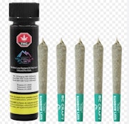 VALHALLA FLWR  : Rainbow Lava Diamond & Terp Sauce 5 x .5g pre-rolls