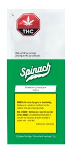 SPINACH - SPINACH : Strawberry Slurricane 1.2g Vape Cartridge