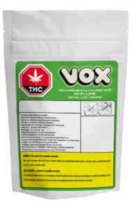 VOX PUFFZ - VoxPuffz : Hi-Fi Lime Rechargeable AIO 1.2g Vape Pen