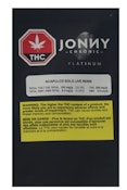 JONNY CHRONIC : Acapulco Gold 1g Live Resin Vape Cartridge