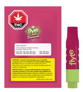 FLYTE - FLYTE : Melon Menage Liquid Diamond Blend 1g Vape Cart