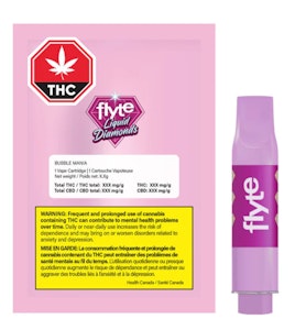 FLYTE - FLYTE : Bubble Mania Ice Liquid Diamond Blend 1g Vape Cart
