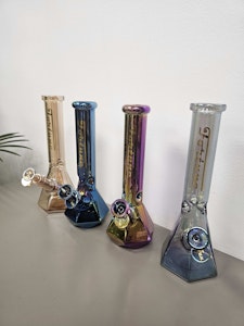 Nice Glass - 10" FORTUNE Bong - Multi