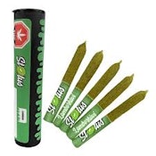 Lamborkiwi 5 x 0.25g Kief Coated Liquid Diamond Infused Pre-Rolls