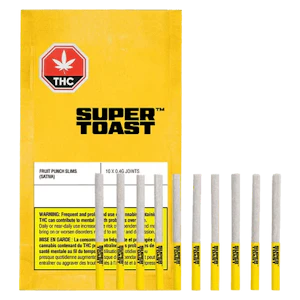 Super Toast - FRUIT PUNCH SLIMS 10 X 0.4G - SUPER TOAST