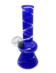NoName - 6" Glass Water Pipe | Blue