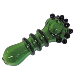 MAQ Distributors - Genuine Pipe Co. | 4" Membrane Glass Pipe | Green