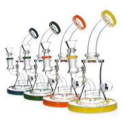 Bubbler w/ Accented Mouthpiece and Base - 7.5"