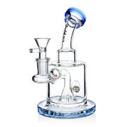 Small Bubbler & Dab Rig w/ Perc - 7"