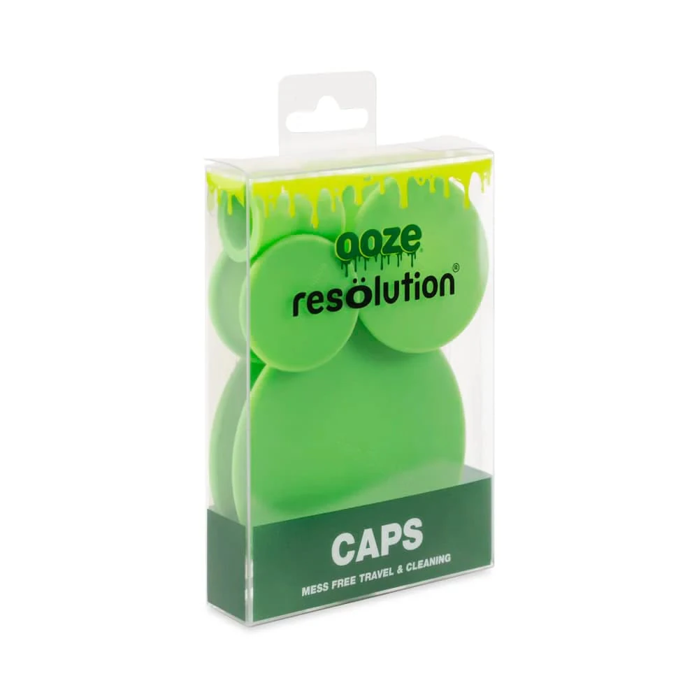 MAQ DISTRIBUTORS - Cleaner Ooze Resolution Caps - Green Or Black Main Image