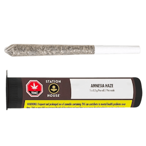 Station House - Station House Amnesia Haze Pre-Rolls - 1 X 0.5g