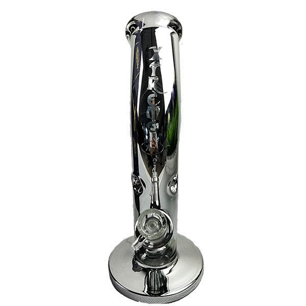 12" Xtreme Glass Bong (Silver)