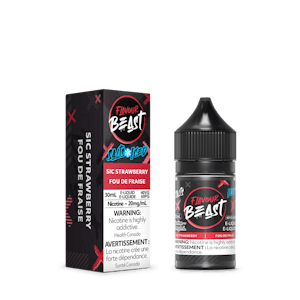 Flavour Beast Salts | 20mg - Sic Strawberry Iced 30mL